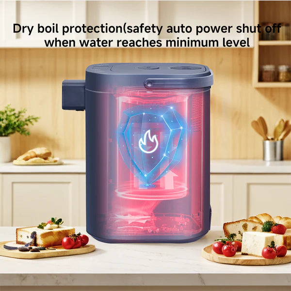 PowerPac 5L Electric Airpot With 2-Way Dispenser and Reboil, 11 Temperature (White)