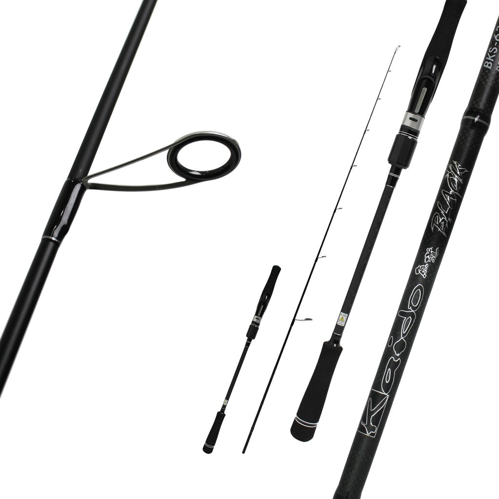 Pro Hunter Kaido Black Light Jigging Rod Bks-632Mh 90-220G Pe 1.5-4 Matt Black