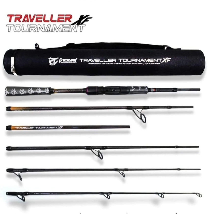 Pio Traveller Tournament Gra/Rod: (270/300, 270/300-Med-Heavy) ('Rod Length: 270/300', 'Rod Model: 270/300-Med-Heavy')