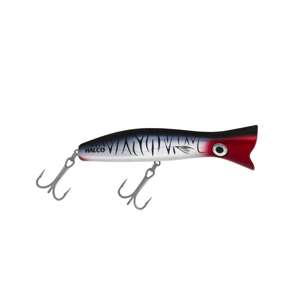Halco Roosta Popper 160Mm 75G (R49 Chrome Tiger) (Lures Colour: R49 Chrome Tiger)