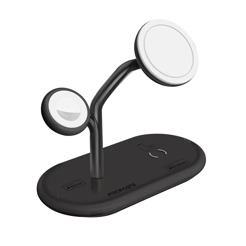 Promate 54W High Speed Magsafe Charging Station, Black