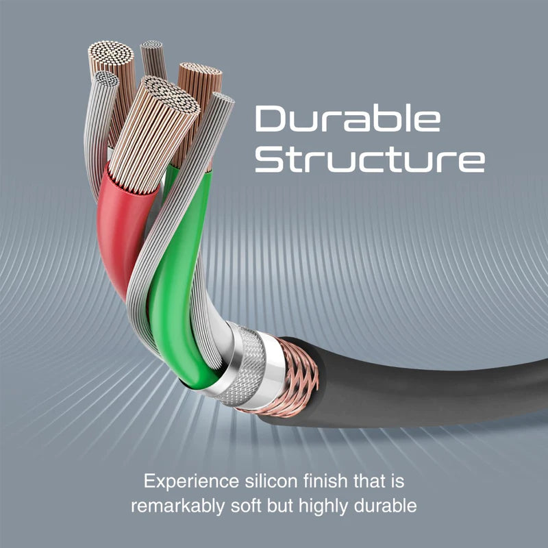 Promate 20W Power Delivery Usb-C To Lightning Cable, 120Cm, Black