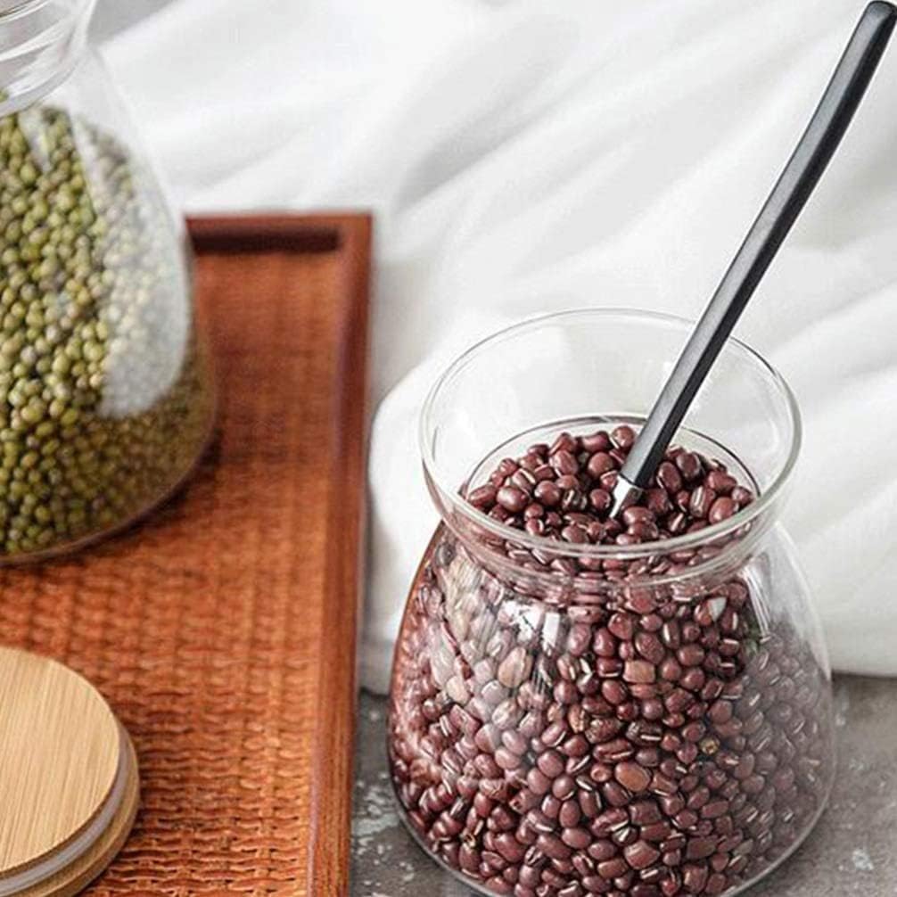 Glass Storage 2X Jar, Sealed Container With Lid - 700ml and 1100ML