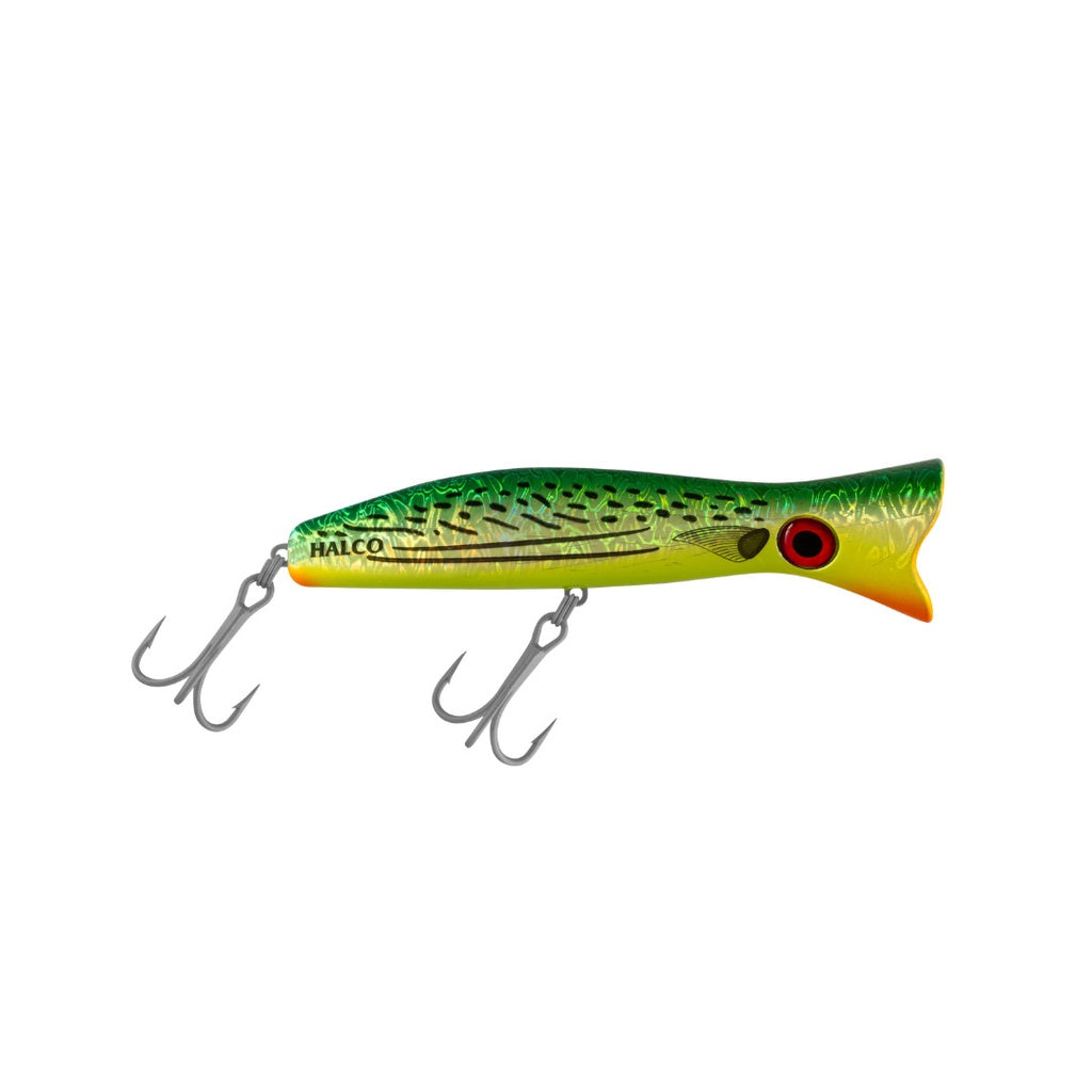 Halco Roosta Popper 160mm 75G (H69 Bonito) (Lures Colour: H69 Bonito)