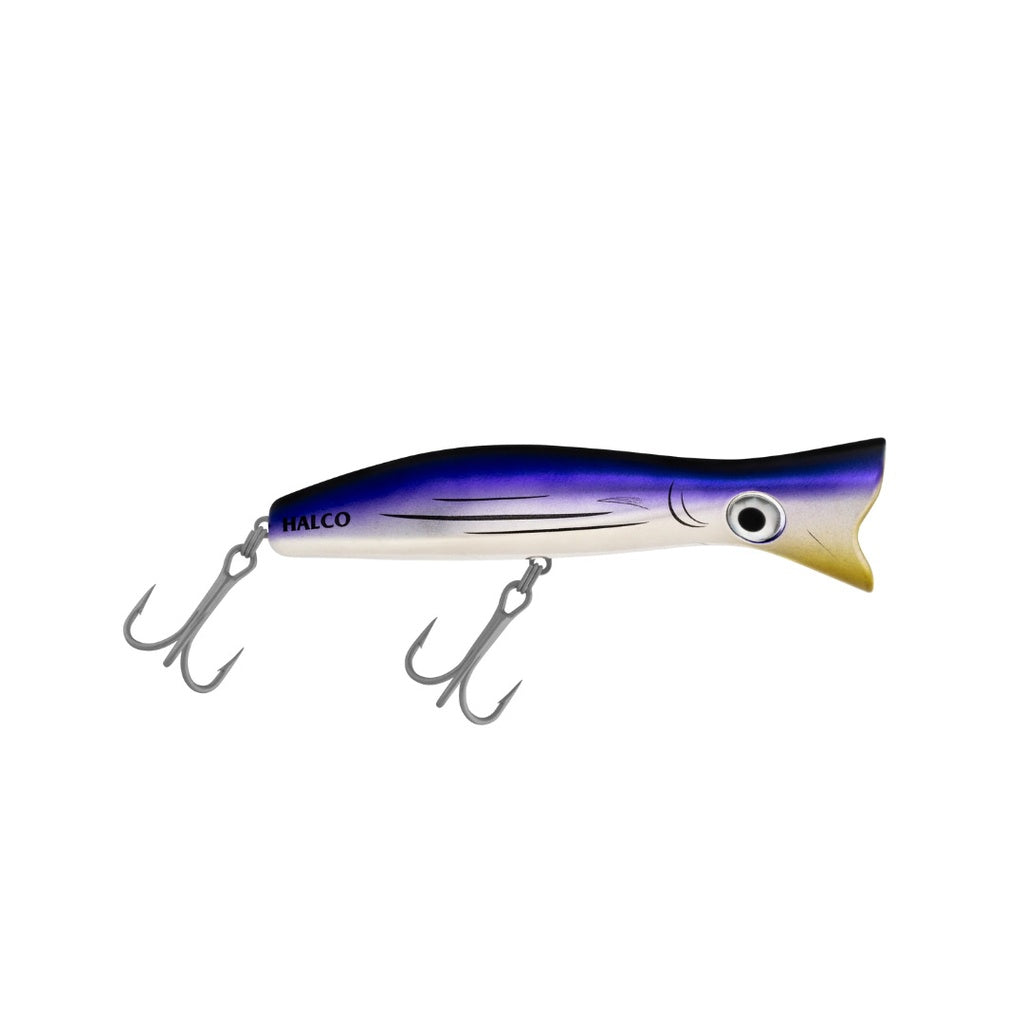 Halco Roosta Popper 160mm 75G (H79 Stripey) (Lures Colour: H79 Stripey)
