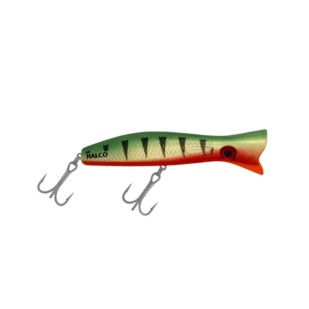 Halco Roosta Popper 160Mm 75G (R26 Golden Green) (Lures Colour: R26 Golden Green)