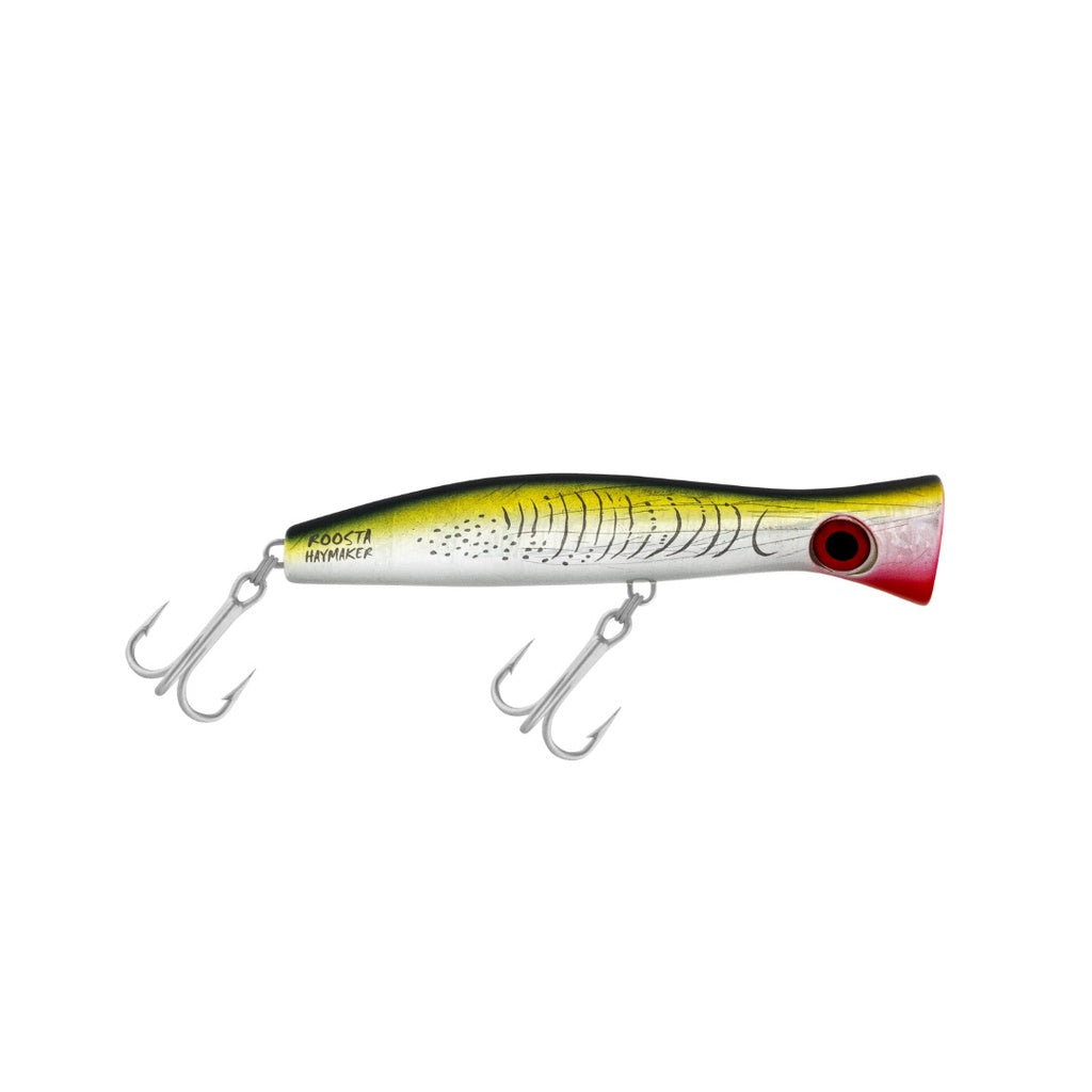 Halco Roosta Popper 195mm 117G (H71 Yellowfin) (Lures Colour: H71 Yellowfin)