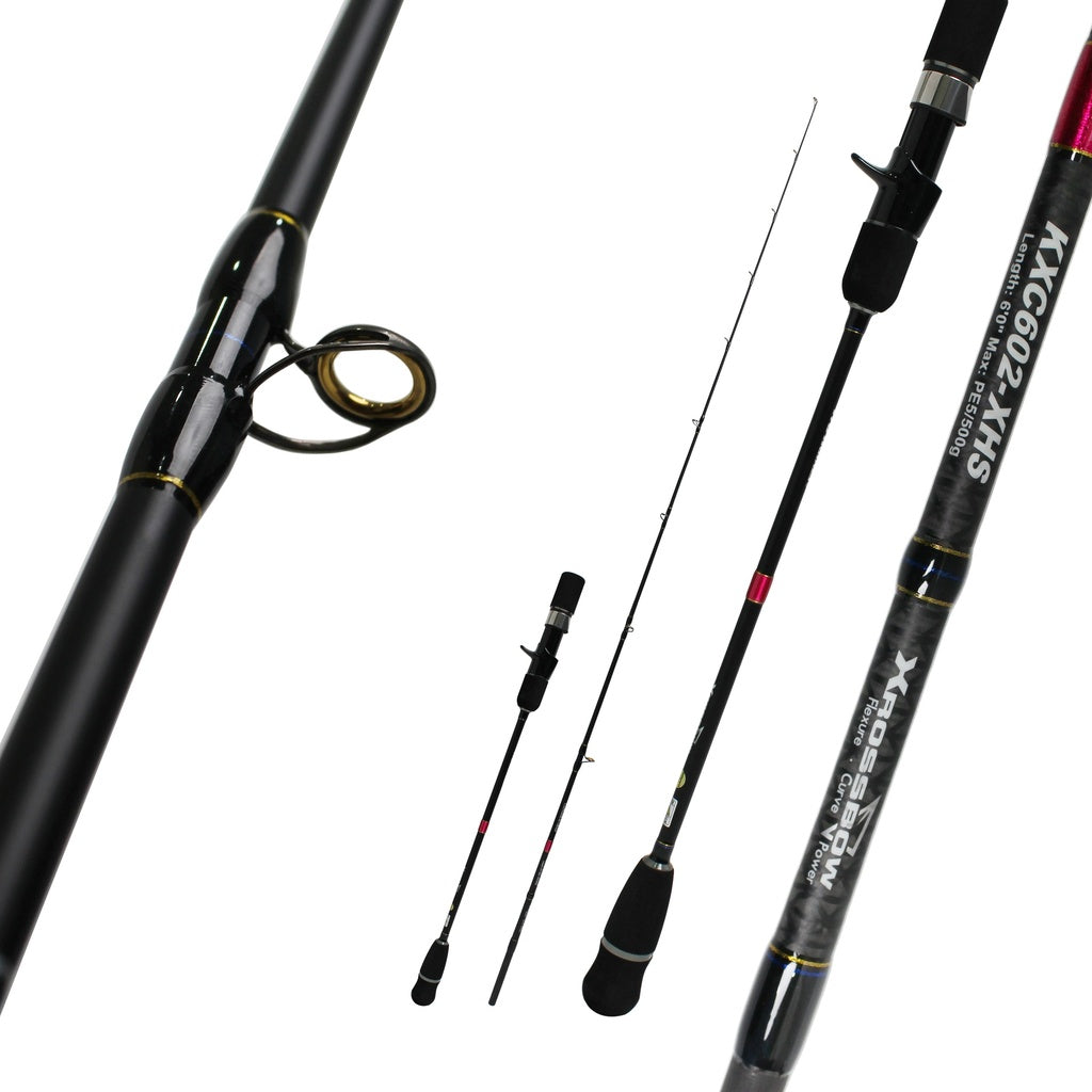 Ph Kaido Xrossbow Solid Jigging Rod - Casting (Kxc602-Mh | 300G |Pe Max:3.0) (Rod Model: Kxc602-Mh | 300G |Pe Max:3.0)