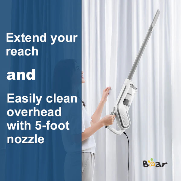 Bear Stick Vacuum Cleaner, Handheld Powerful Vacuum Cleaner With Dual Hose/ Usage