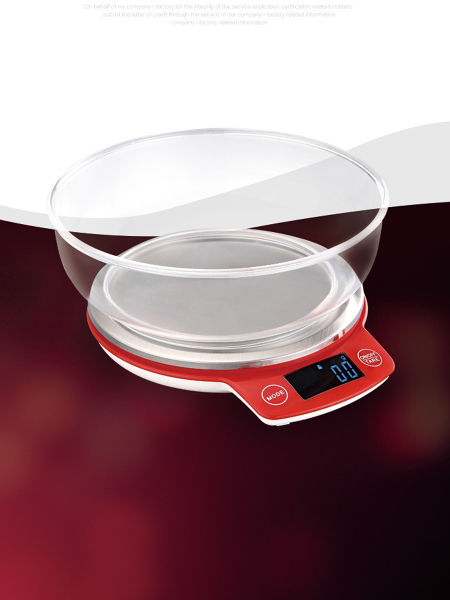 Stainless Steel Digital Kitchen Scale With Lcd Display With Batteries (Size: 24*16.5*3Cm)
