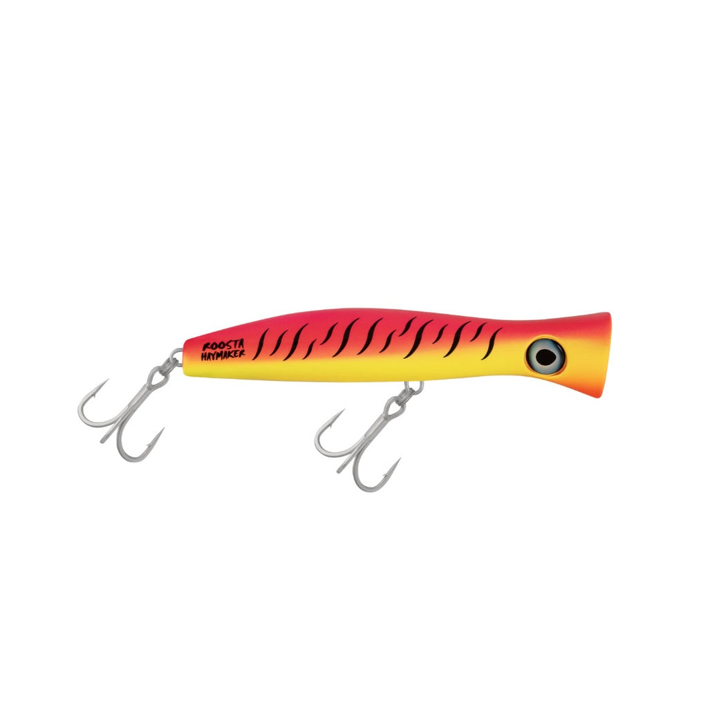 Halco Roosta Popper 195mm 117G (R1 Pink Fluoro) (Lures Colour: R1 Pink Fluoro)