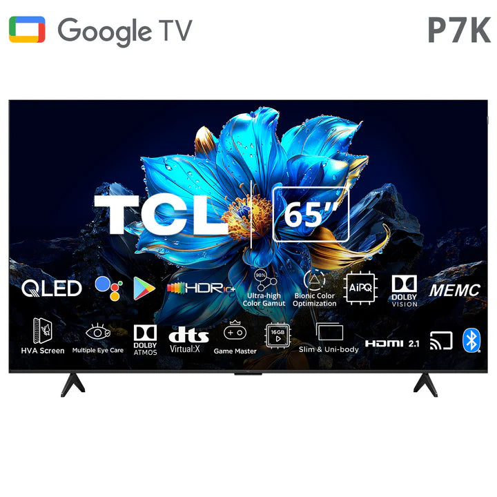 TCL P7K QLED 65″ 4K HDR Google TV