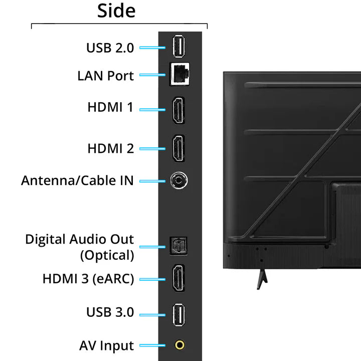 TCL V6C 4K HDR TV – 75″
