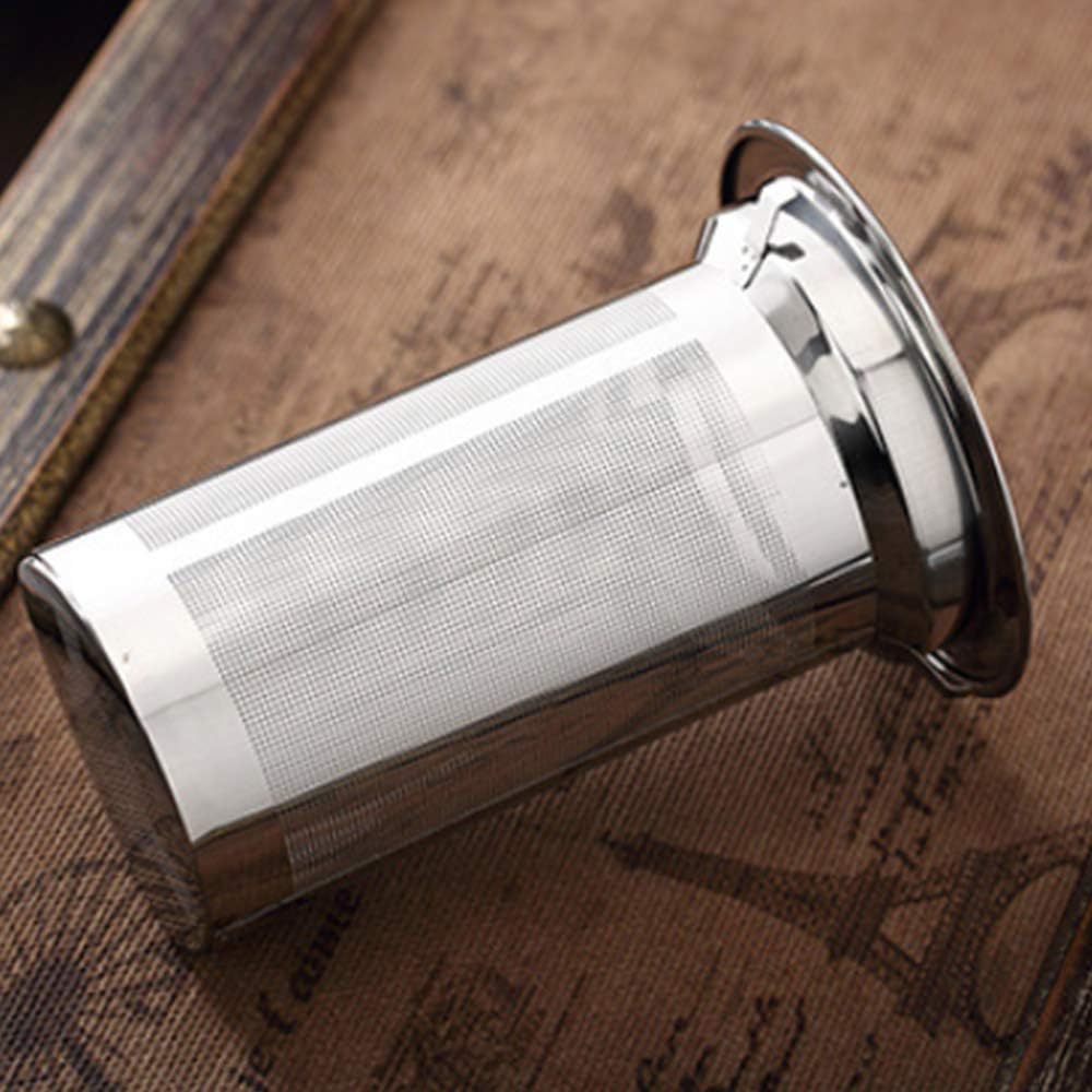 950ml Heat-Resistant Glass Teapot With Ss Infuser and Lid, Stove Top Safe