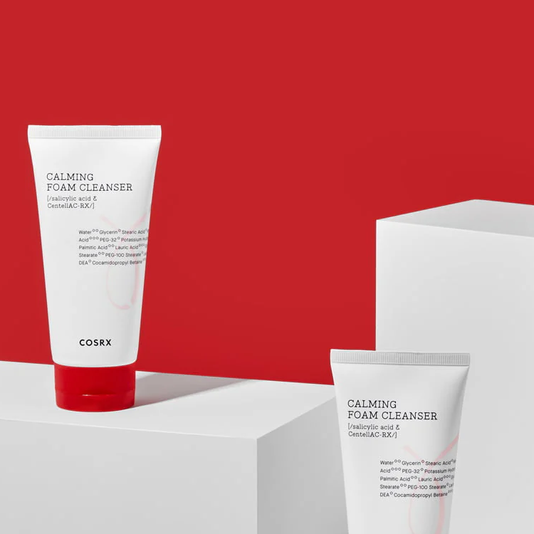 COSRX Calming Foam Cleanser Salicylic Acid & Centella-Rx 150ML