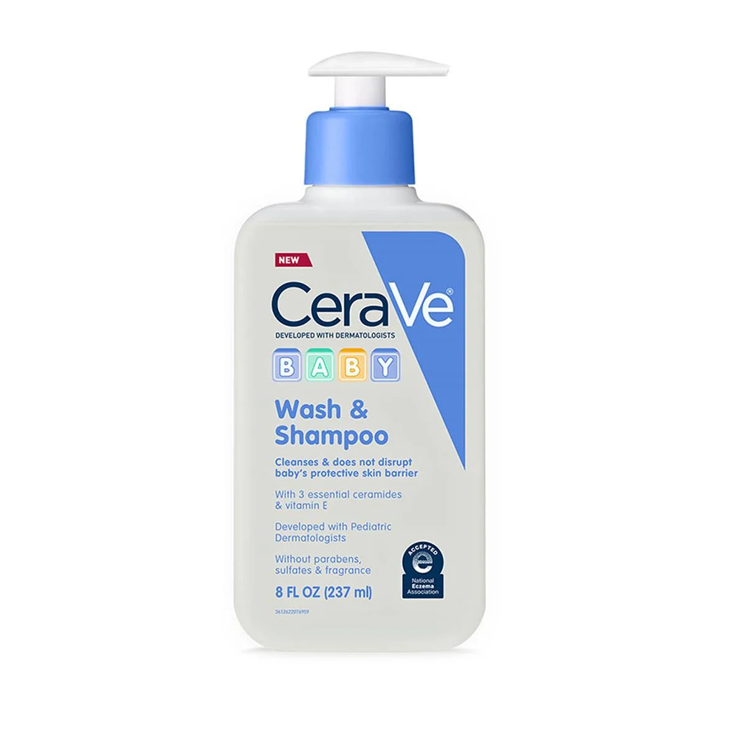 CeraVe Baby Wash & Shampoo – 237ML