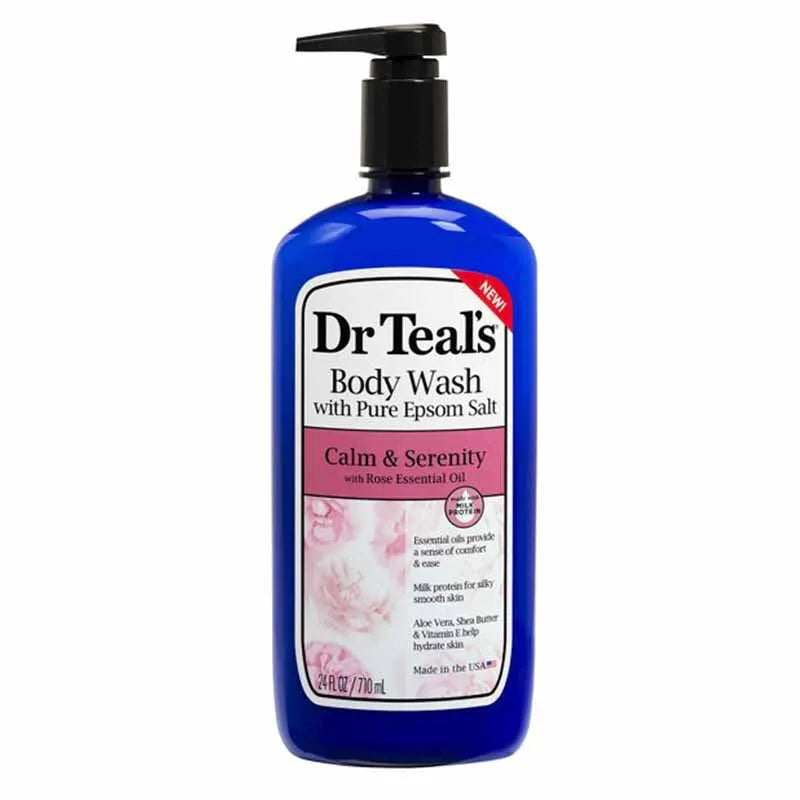 Dr Teal's Calm and Serenity Body Wash With Pure Epsom Salt 710ML