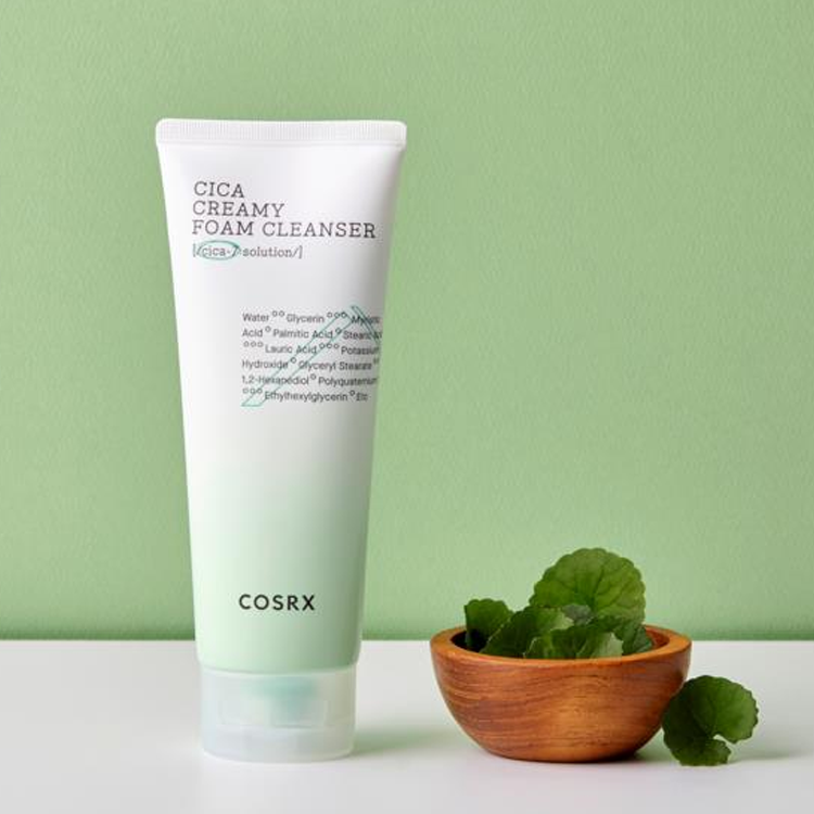 COSRX Cica Creamy Foam Cleanser