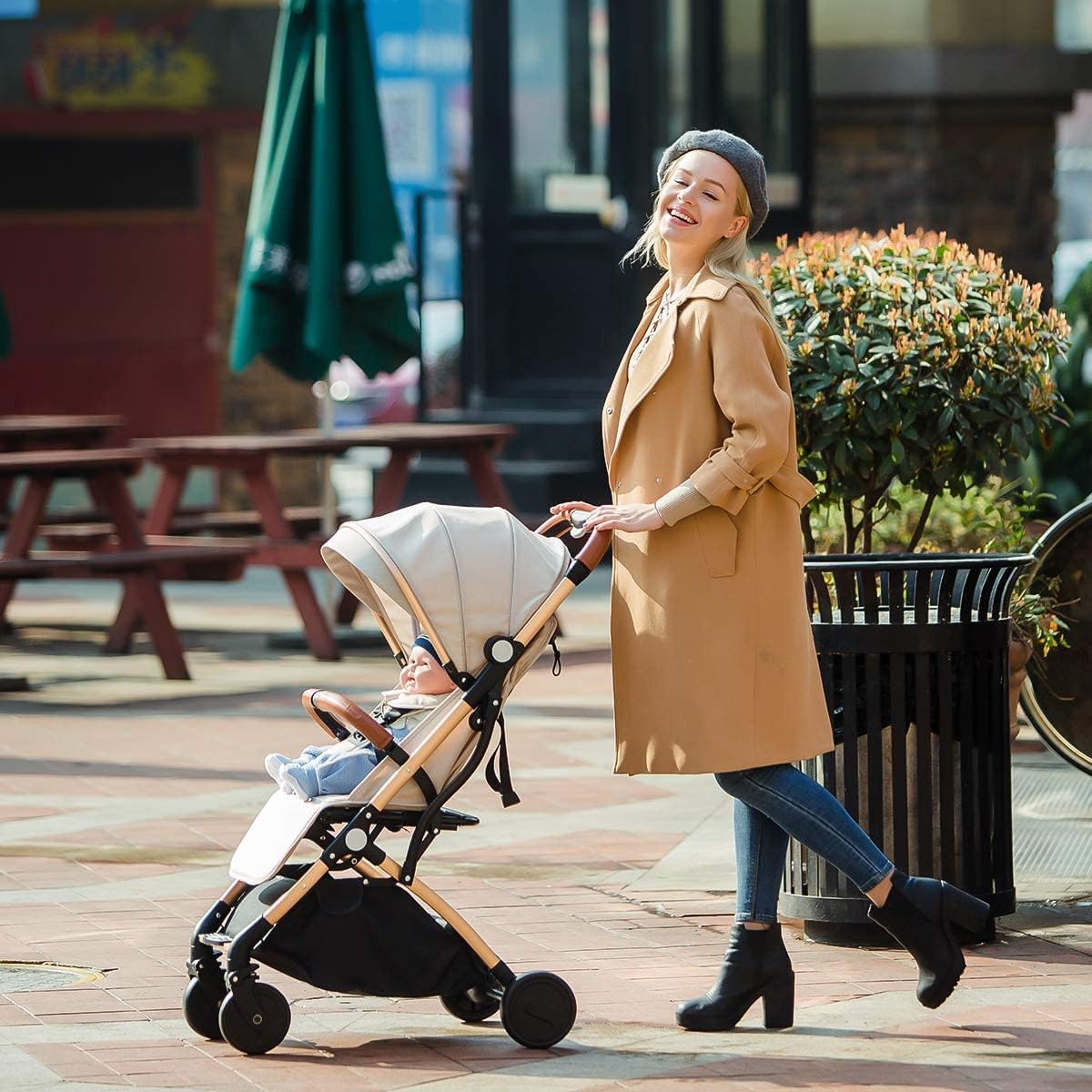Double Directional Baby Stroller