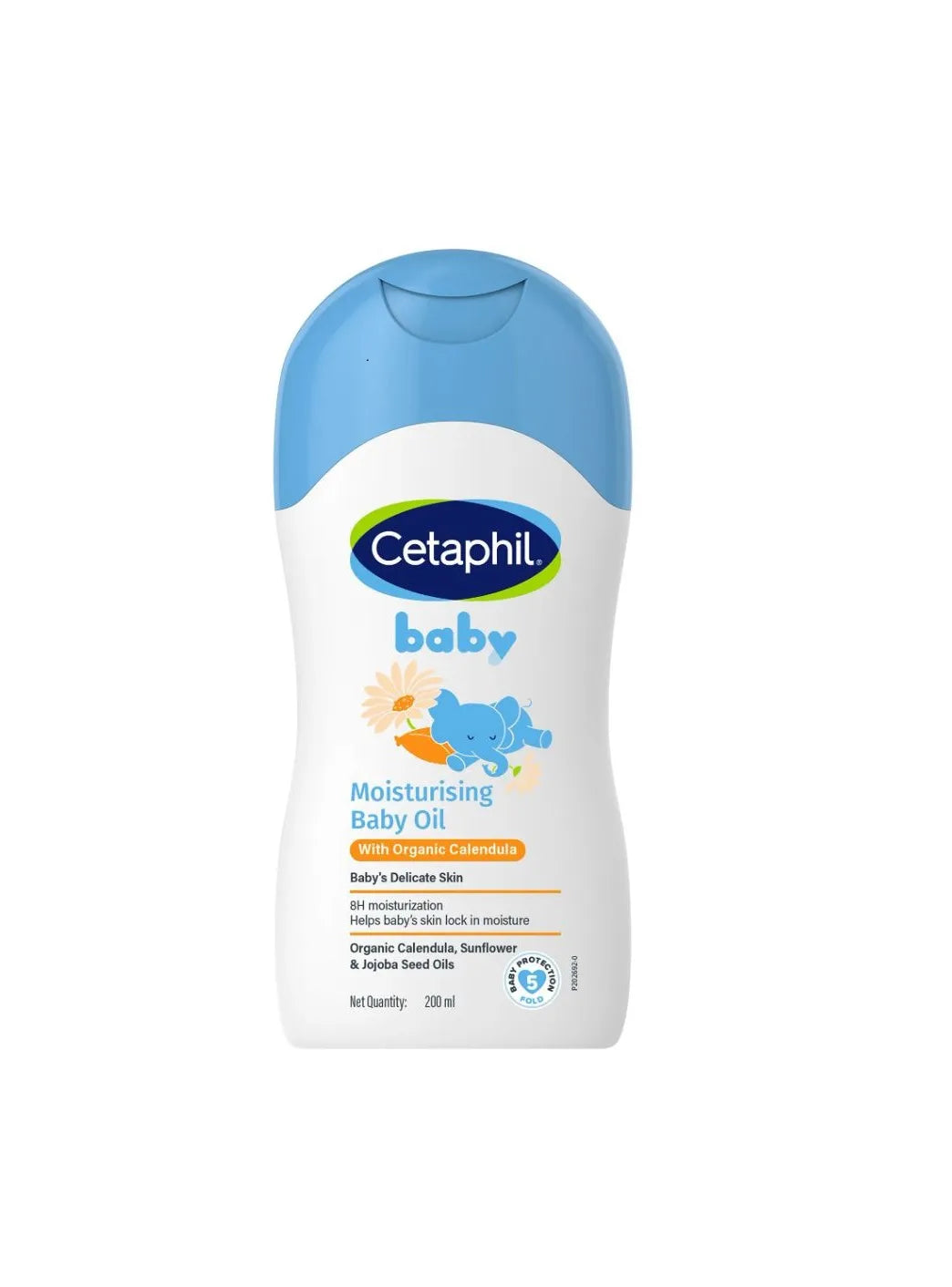 Cetaphil Baby Moisturising Baby Oil With Organic Calendula For Baby's Delicate Skin 200ML