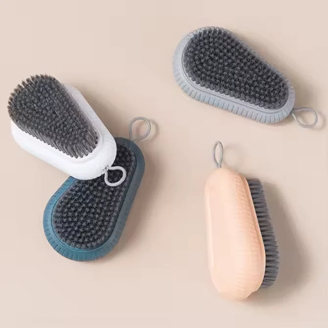 Plastic Soft Wool Laundry Brush