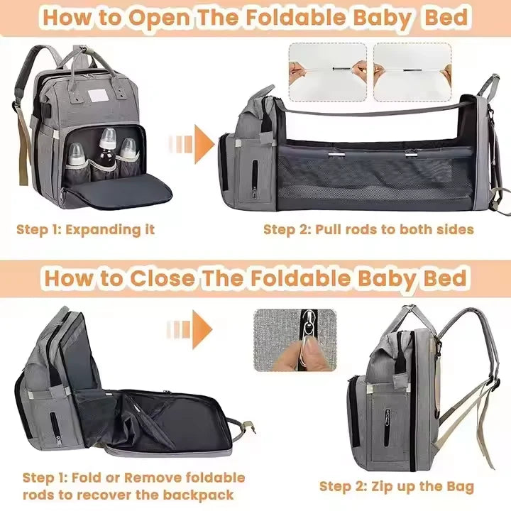 Folding Maternal and Child Bag