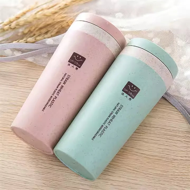 Single Straw Cellulose Water Cup