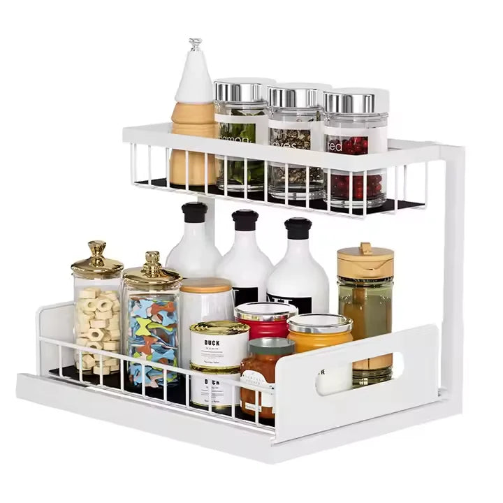 L-Shaped Kitchen Pulling Stand