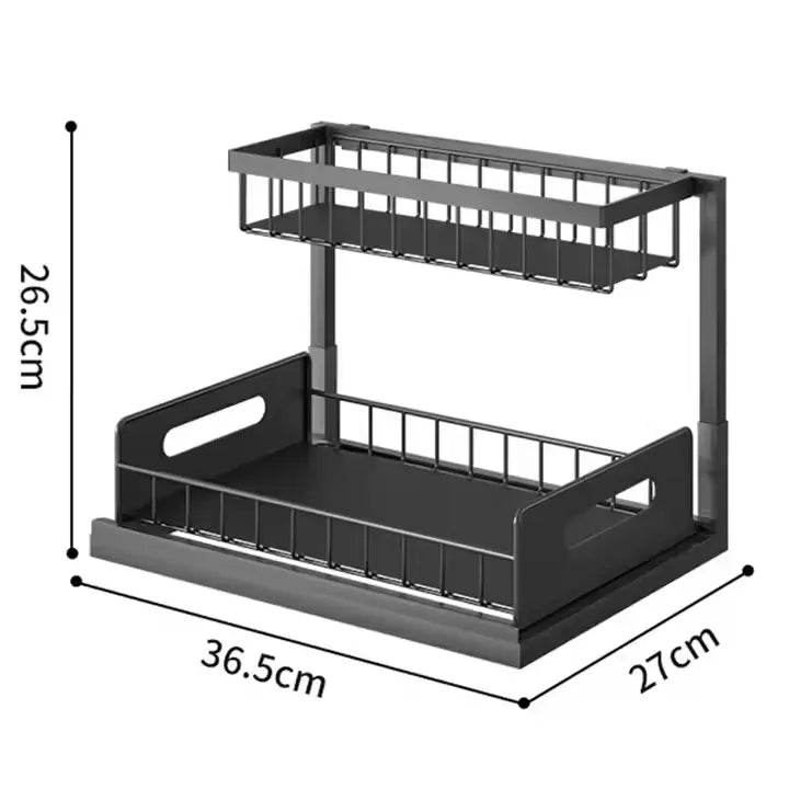 L-Shaped Kitchen Pulling Stand