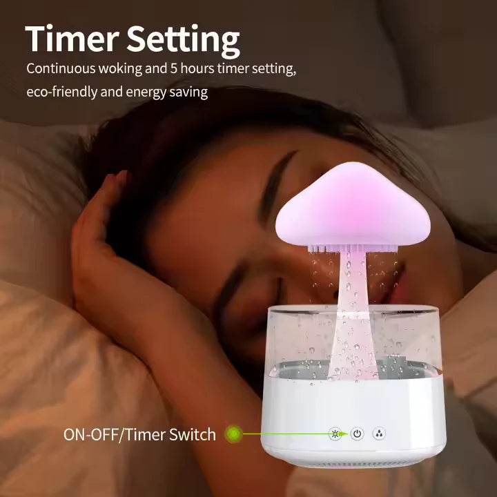 Music Bluetooth Rain Cloud Humidifier