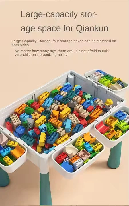 Puzzle Assembly Newborn Game Table