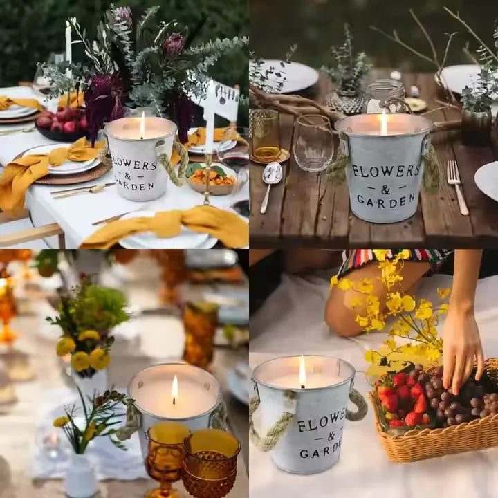 White Hemp Rope Basin