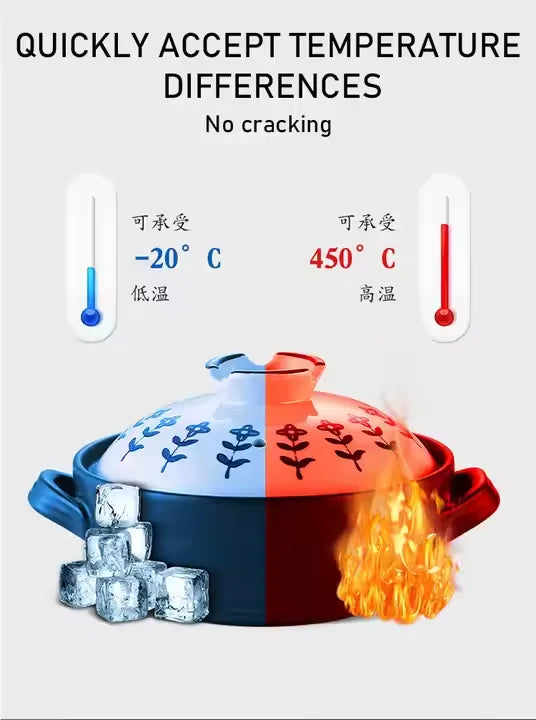 Handmade Clay Pot Leaf