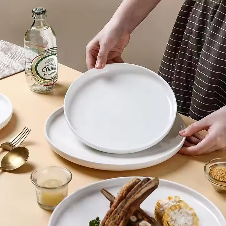 Western Cuisine Plate and Beef Plate