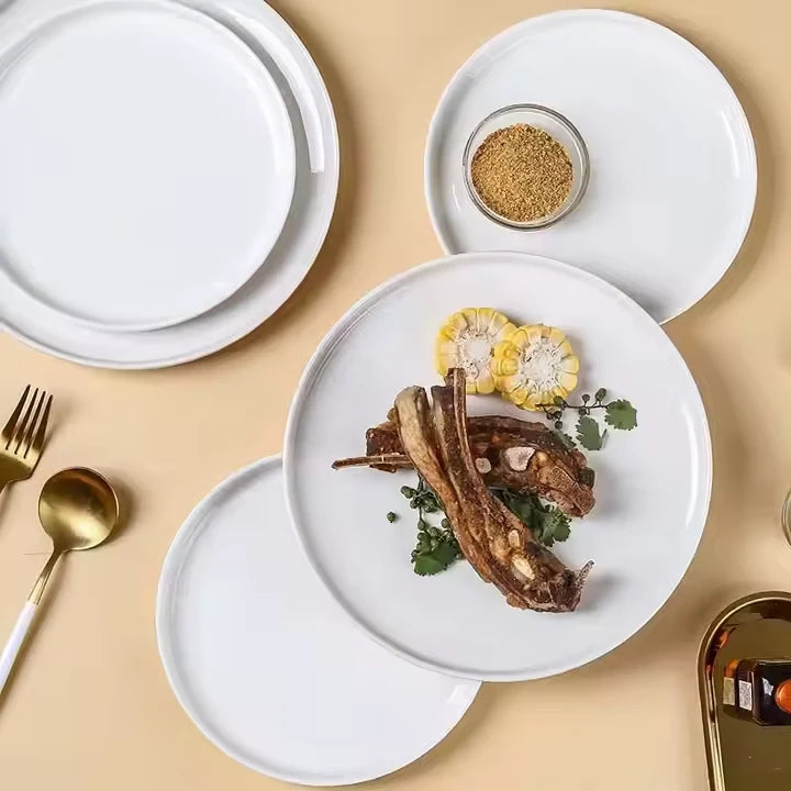 Western Cuisine Plate and Beef Plate