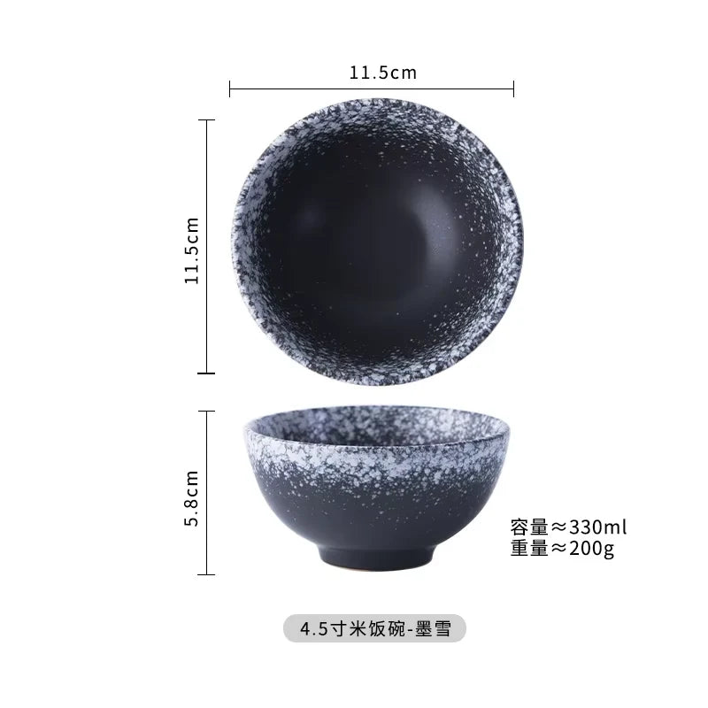 Korean Tableware Rice Bowl 4.5 Inches