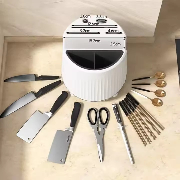 Knife Rack and Utensil Holder