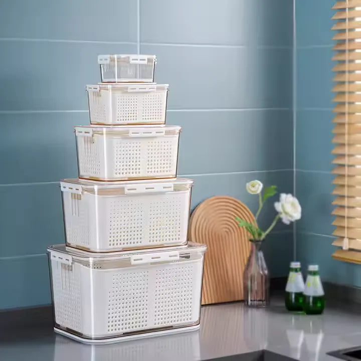 Refrigerator Fresh Storage Box Transparent