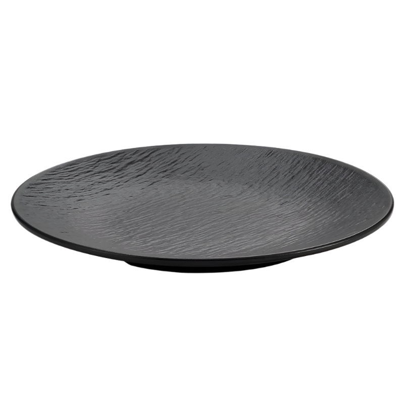 10 Inch Tree Pattern Dan Shaped Fish Plate