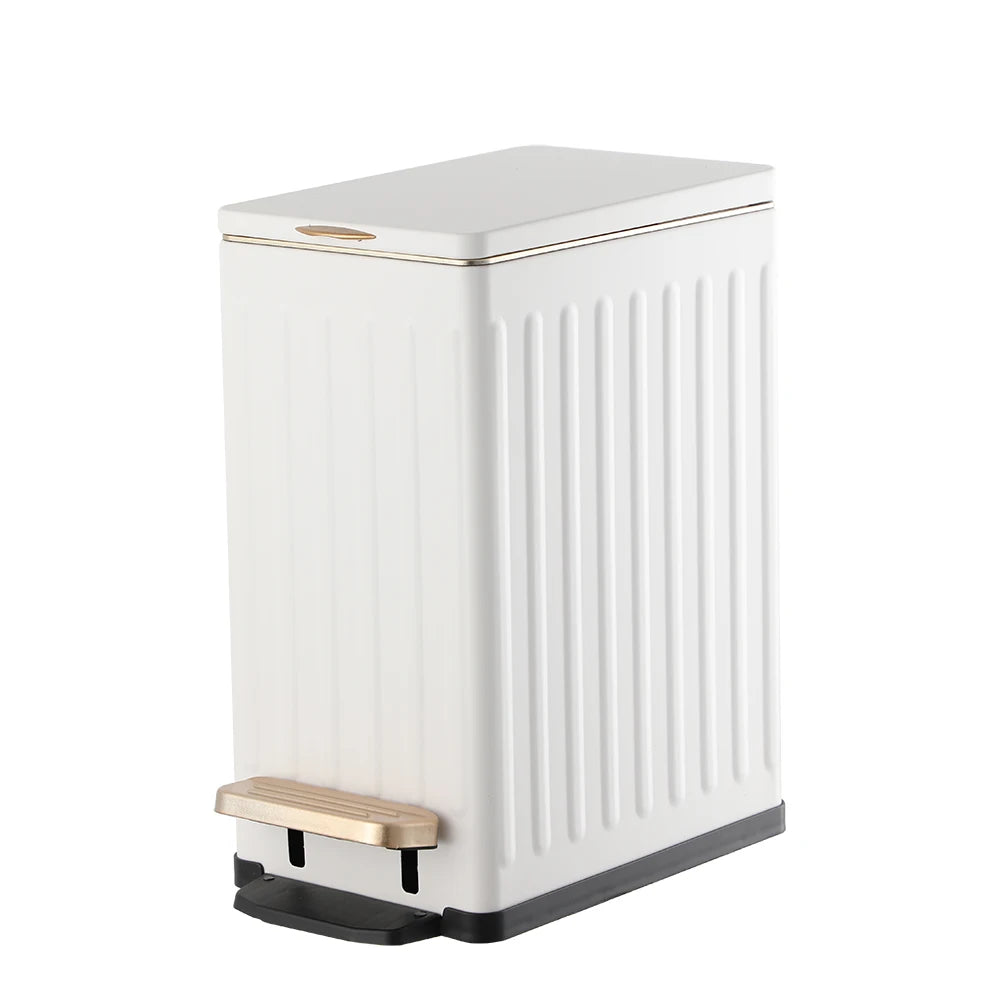 10L Rectangular Stainless Steel Seam Garbage Can