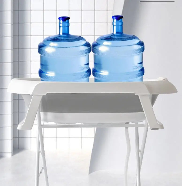Foldable Bath Tub With Portable Stainless Steel Stand