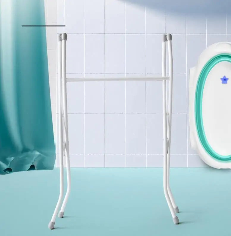 Foldable Bath Tub With Portable Stainless Steel Stand