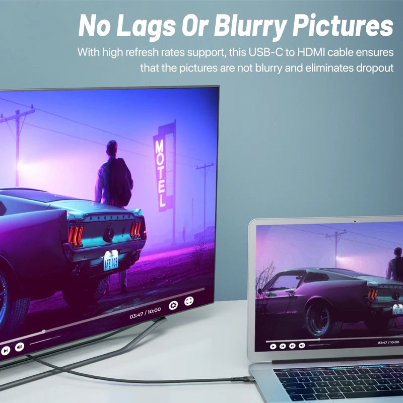 Promate 8K Crystalclarity Usb-C To Hdmi® Cable 180Cm