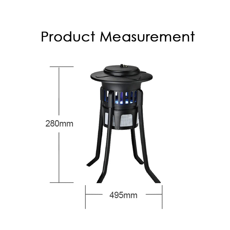 PowerPac Insect Repeller With Stand,13W Uv With Suction Fan:60M2