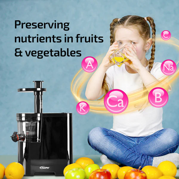 PowerPac Juice Extractor With Large Loading Tube, 150W