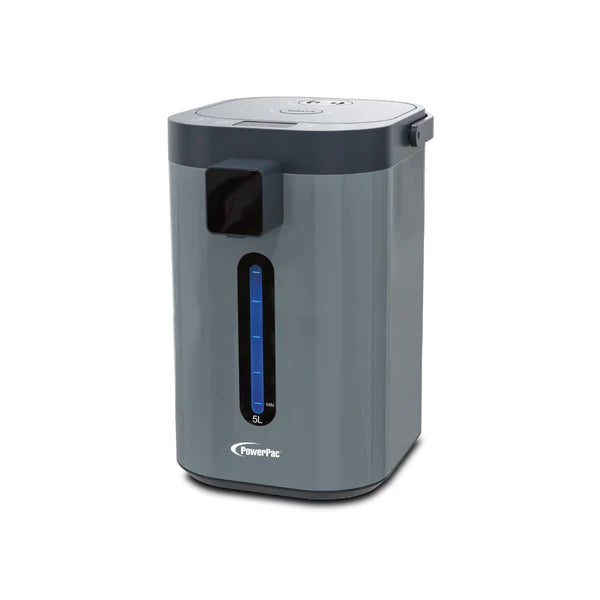 PowerPac 5L Electric Airpot With 2-Way Dispenser and Reboil, 11 Temperature (White)