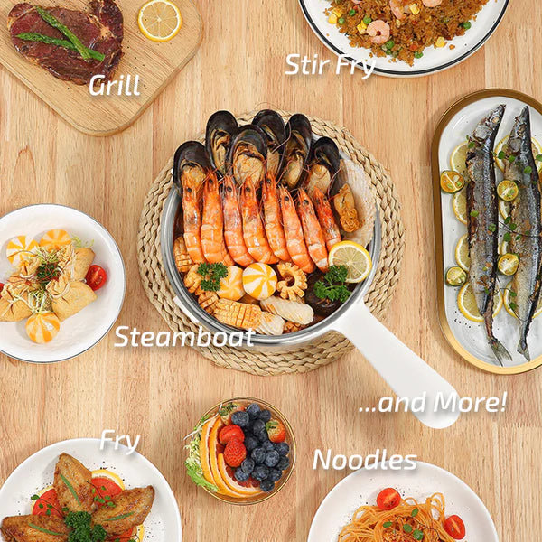 PowerPac Multi Cooker With Cooltouch Handle, 800W