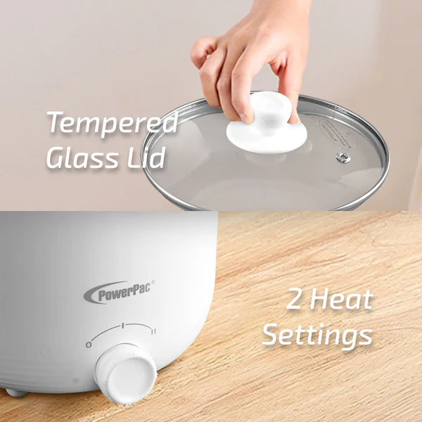 PowerPac Multi Cooker With Cooltouch Handle, 800W