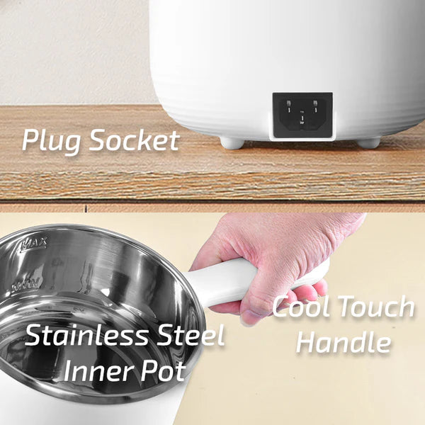 PowerPac Multi Cooker With Cooltouch Handle, 800W