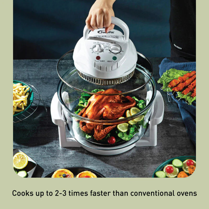 Convection Oven, Halogen Oven, Grill Roaster Oven 12L & Timer